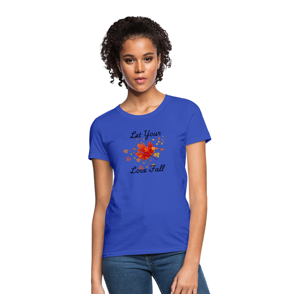 Women's T-Shirt - royal blue