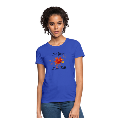 Women's T-Shirt - royal blue