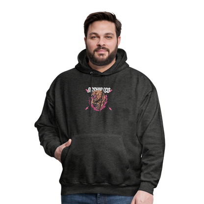 Men's Hoodie dc shirt co bear - charcoal grey