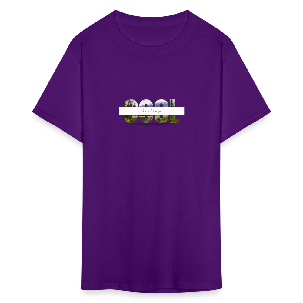 Unisex Classic T-Shirt cool healing outdoors - purple