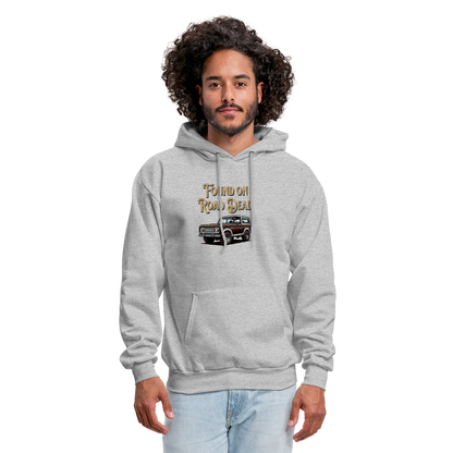 Men's Hoodie Ford Hoodie Found on Road Dead - heather gray