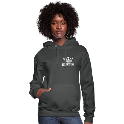 Women's Hoodie Yeshua is King - asphalt