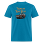 Unisex Classic T-Shirt FORD Found on Road Dead - turquoise