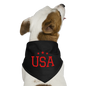 Dog Bandana usa dog bandana - black