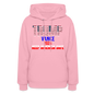 Women's Hoodie Trump Vance Hoodies Keep America safe - classic pink