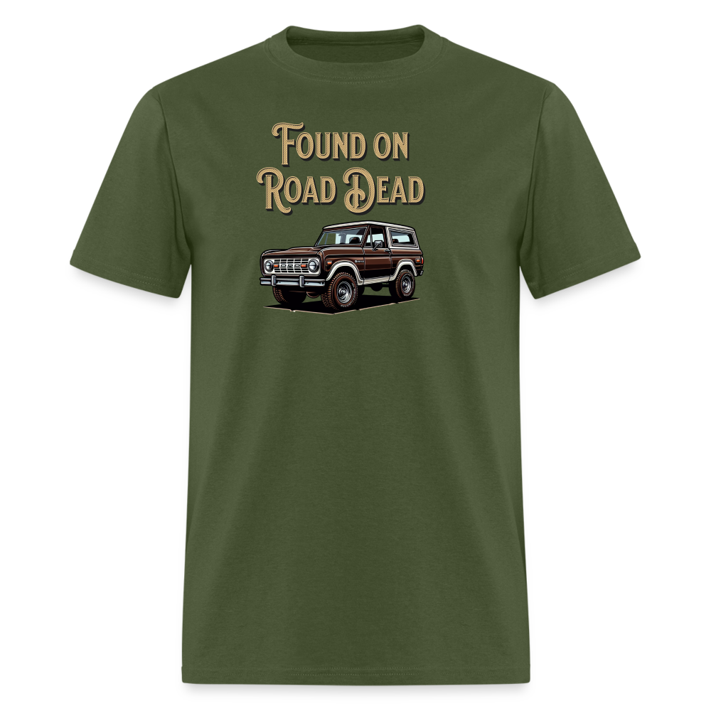 Unisex Classic T-Shirt FORD Found on Road Dead - military green