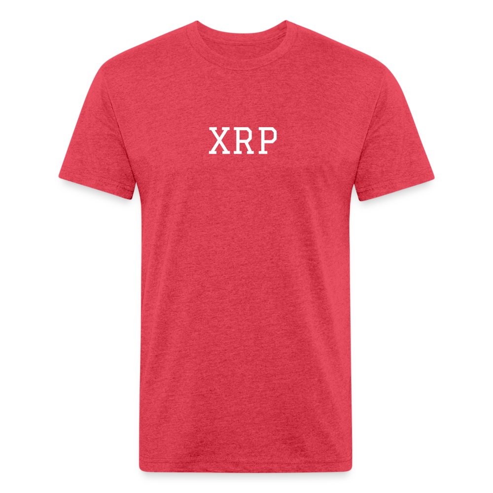 Fitted Cotton/Poly T-Shirt by Next Level XRP shirt - heather red