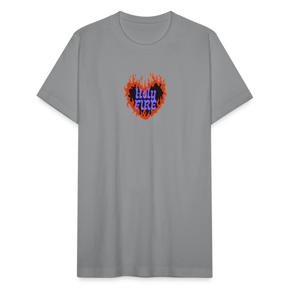 Unisex Jersey T-Shirt by Bella + Canvas holy fire - slate