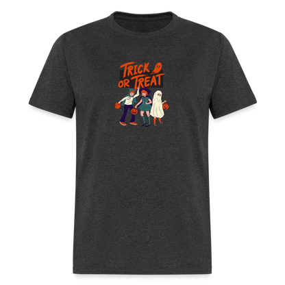 Unisex Classic T-Shirt trick or treat shirt - heather black