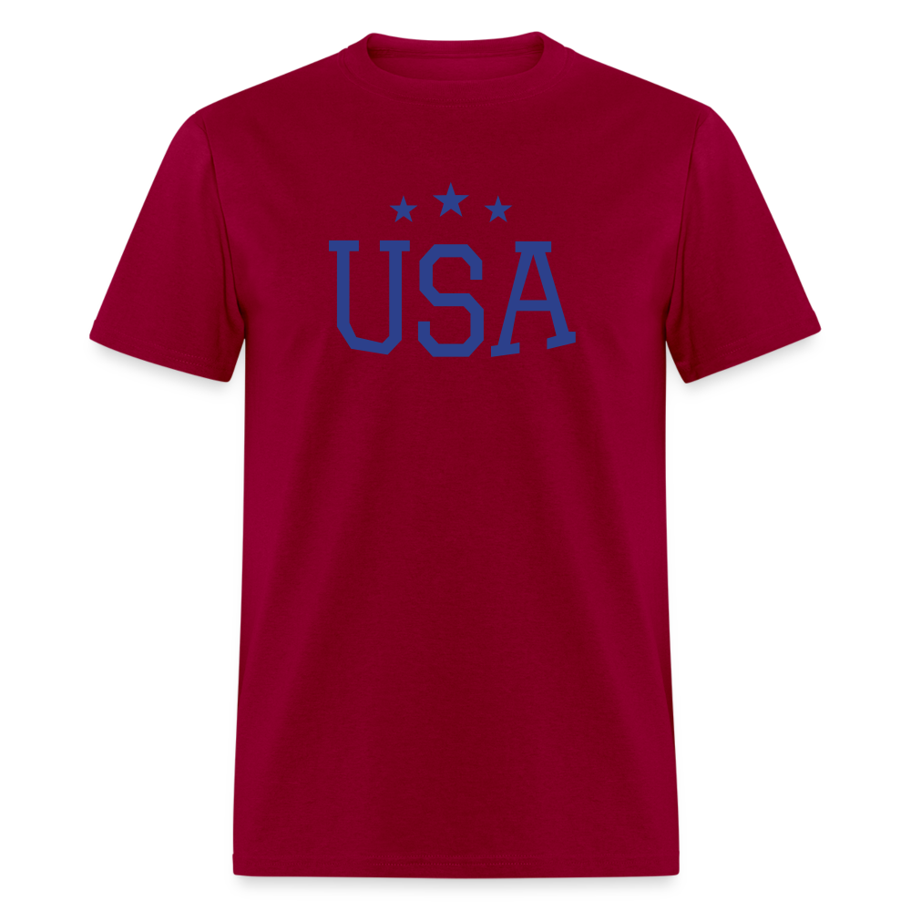 Unisex Classic T-Shirt usa shirt - dark red