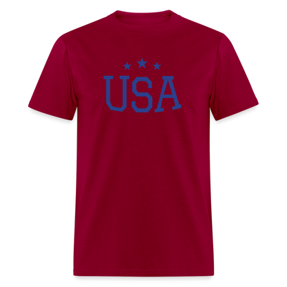 Unisex Classic T-Shirt usa shirt - dark red