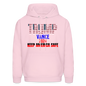 Men's Hoodie Trump Vance Hoodies Keep America Safe - pale pink