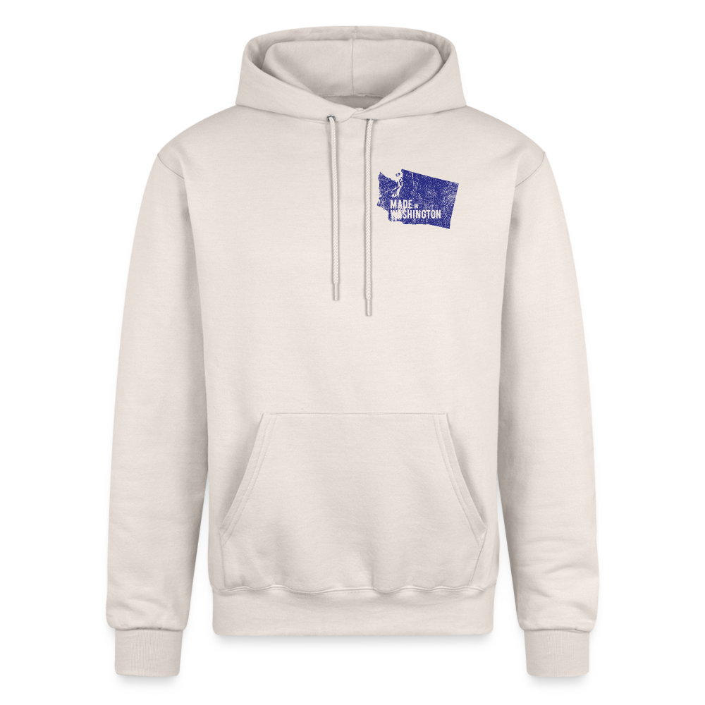 Champion Unisex Powerblend Hoodie made in Washington - Sand