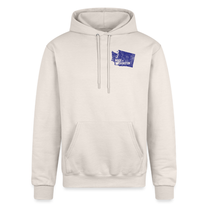 Champion Unisex Powerblend Hoodie made in Washington - Sand