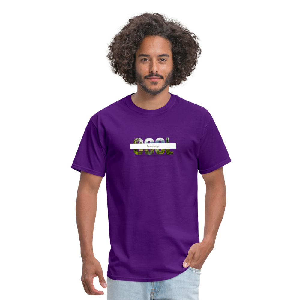 Unisex Classic T-Shirt cool healing outdoors - purple