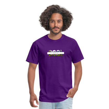 Unisex Classic T-Shirt cool healing outdoors - purple