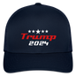 Flexfit Fitted Baseball Cap Trump 2024 hat - navy