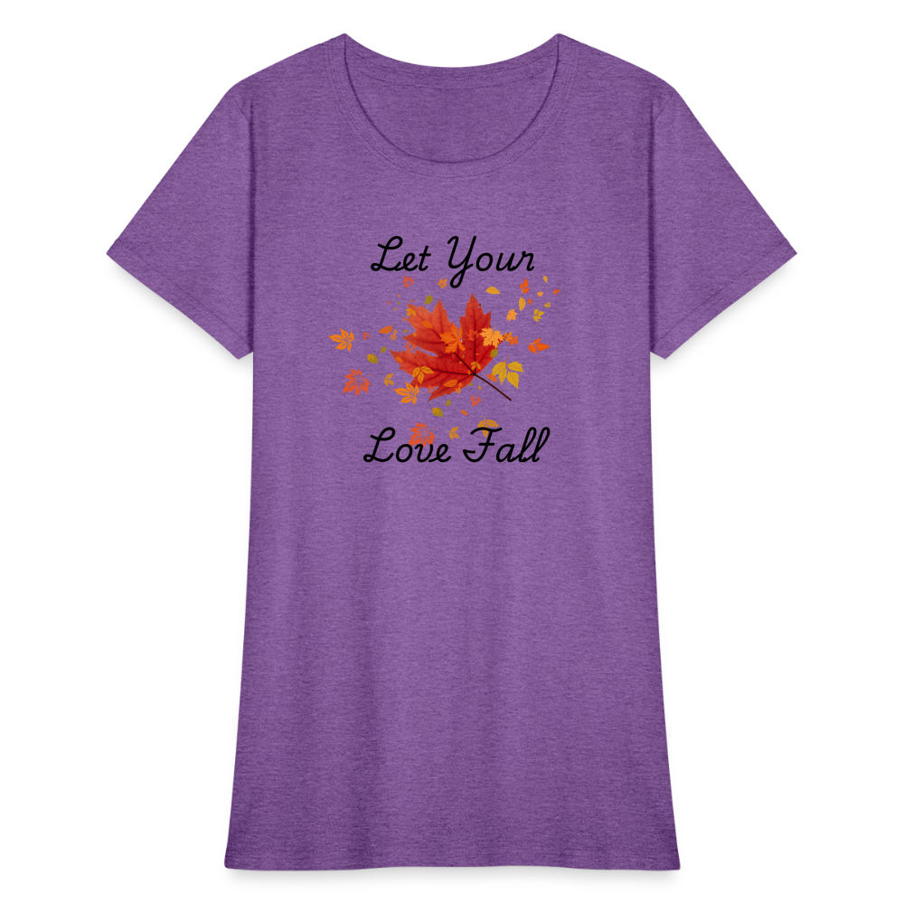 Women's T-Shirt - purple heather