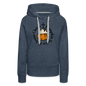 Women’s Premium Hoodie pumpkin spice hoodie - heather denim