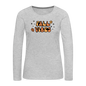 Women's Premium Long Sleeve T-Shirt fall vibes - heather gray