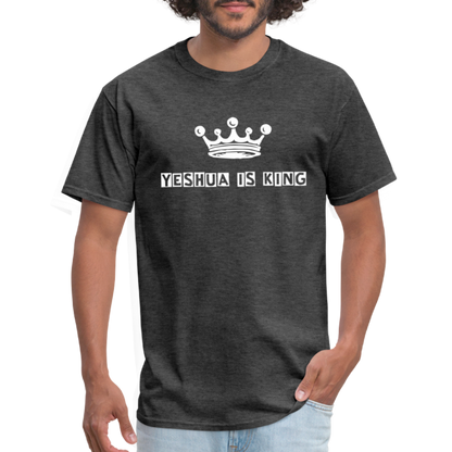 Unisex Classic T-Shirt Yeshua is King - heather black