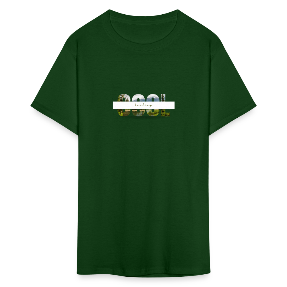 Unisex Classic T-Shirt cool healing outdoors - forest green