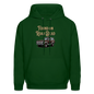 Men's Hoodie Ford Hoodie Found on Road Dead - forest green