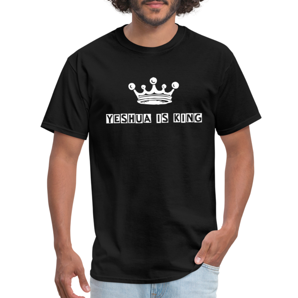 Unisex Classic T-Shirt Yeshua is King - black