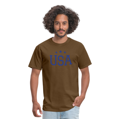 Unisex Classic T-Shirt usa shirt - brown