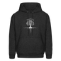 Men's Hoodie tree of life - charcoal grey