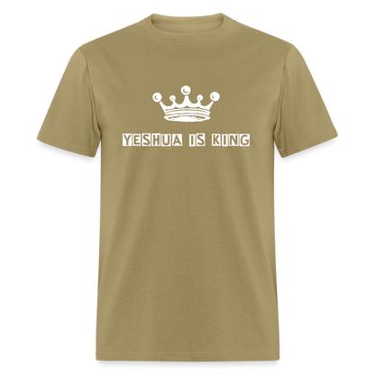 Unisex Classic T-Shirt Yeshua is King - khaki