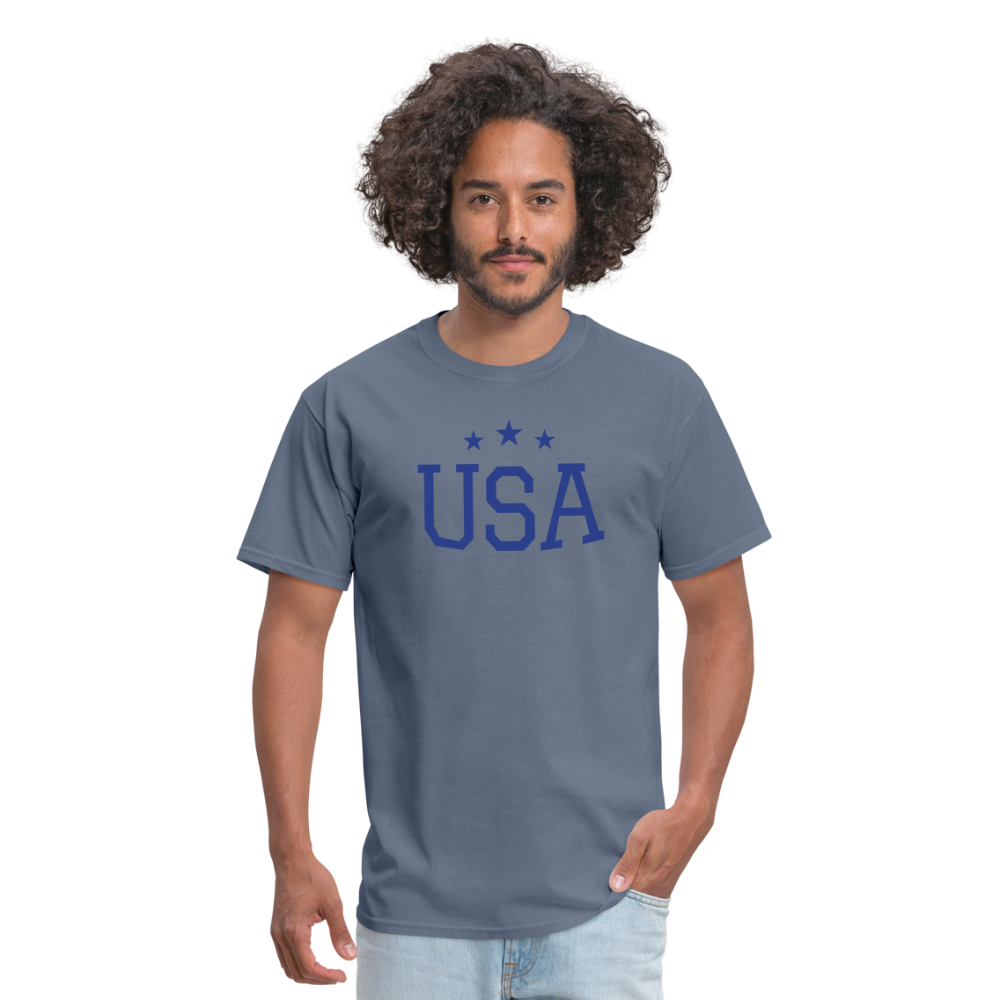 Unisex Classic T-Shirt usa shirt - denim