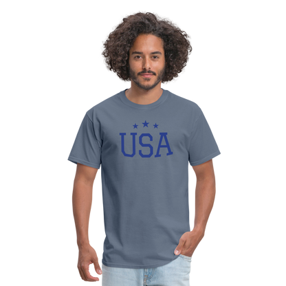 Unisex Classic T-Shirt usa shirt - denim