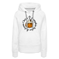 Women’s Premium Hoodie pumpkin spice hoodie - white