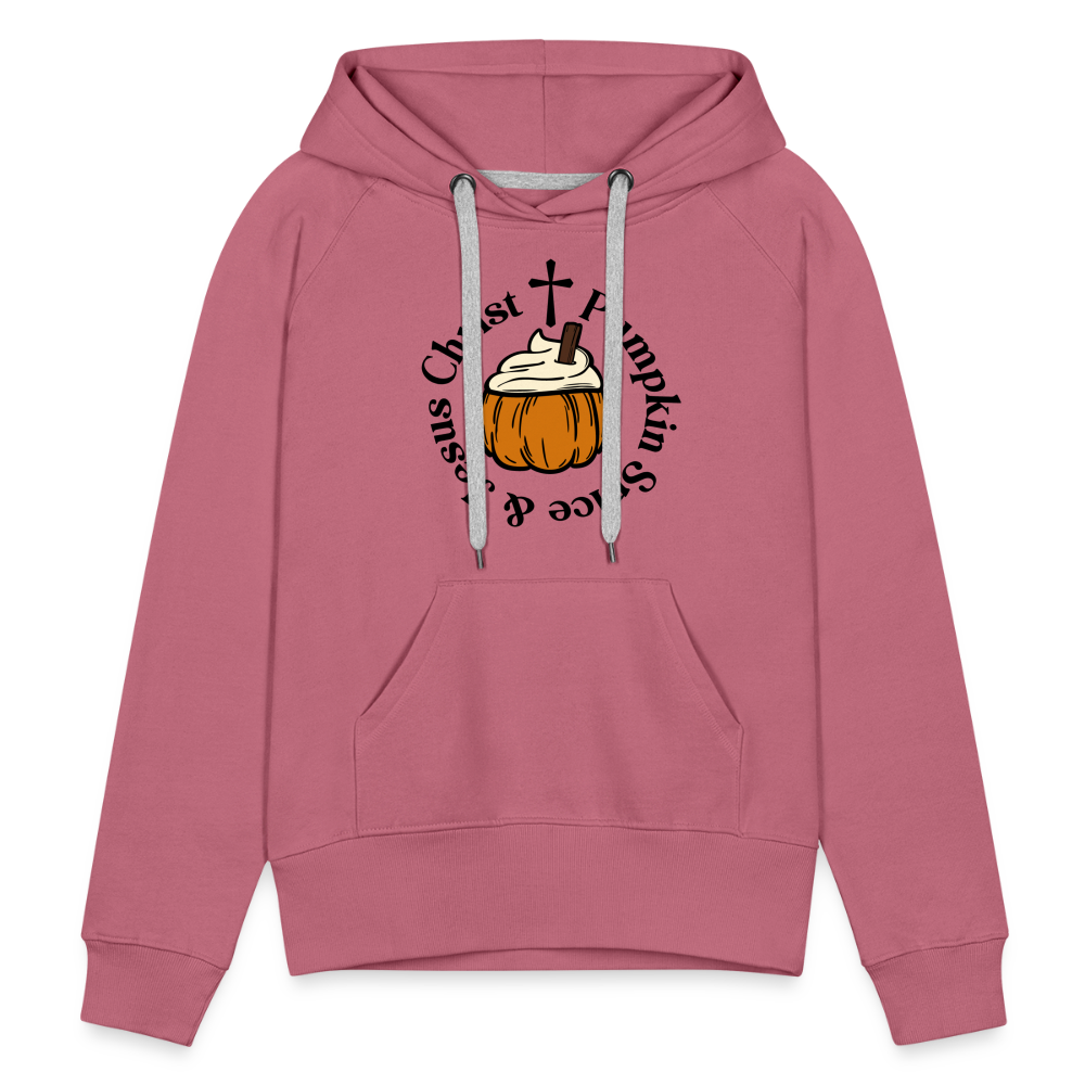 Women’s Premium Hoodie pumpkin spice hoodie - mauve