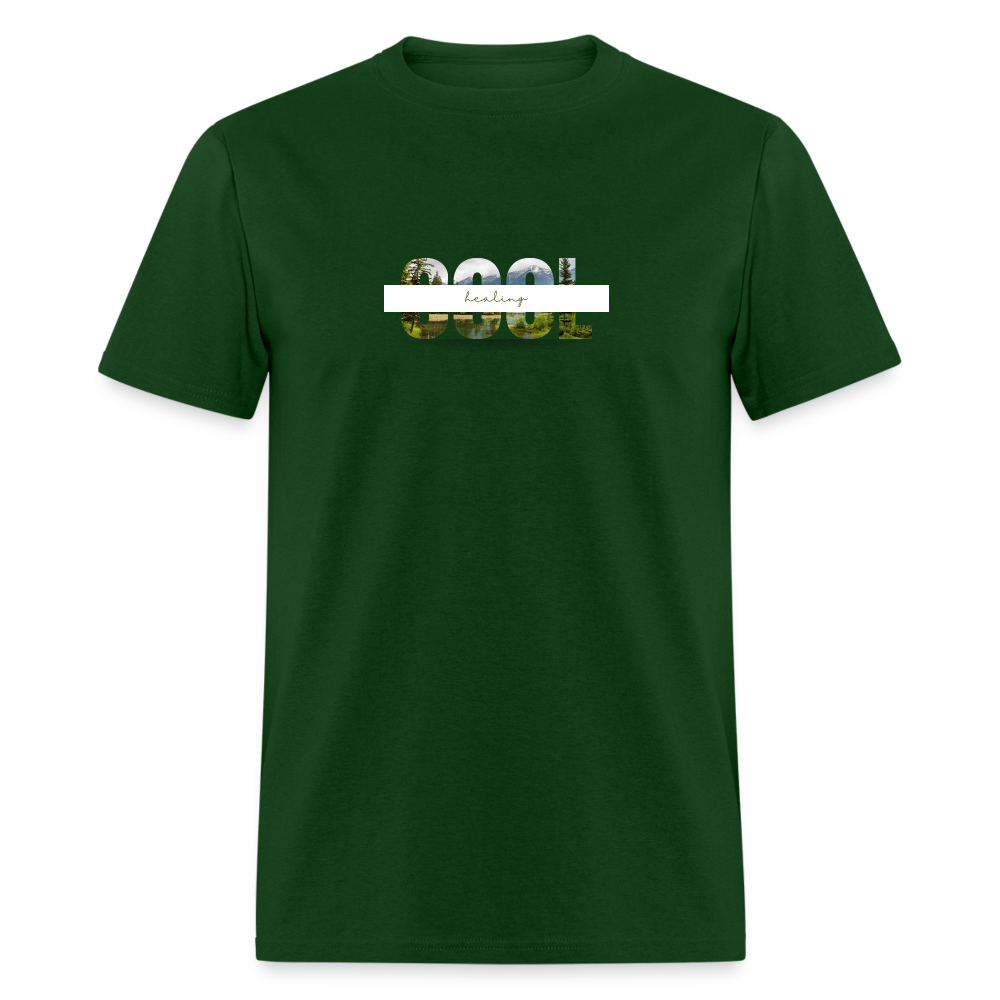 Unisex Classic T-Shirt cool healing outdoors - forest green