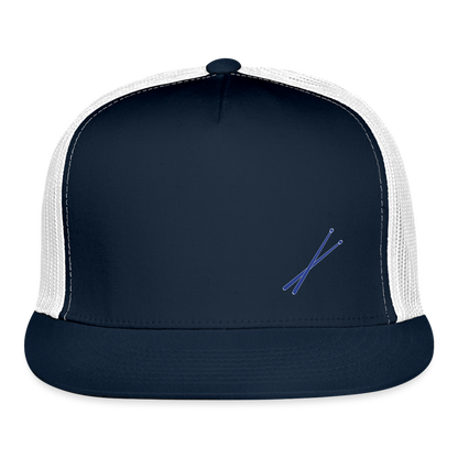 Trucker Cap drumsticks - navy/white