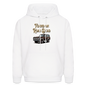 Men's Hoodie Ford Hoodie Found on Road Dead - white