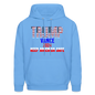 Men's Hoodie Trump Vance Hoodie Keep America Safe - carolina blue