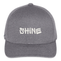 Flexfit Fitted Melange Baseball Cap Shine your Light Hat - light heather gray