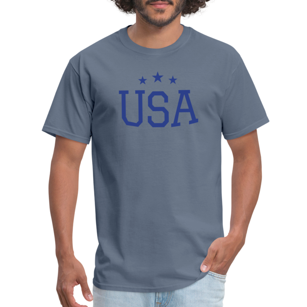 Unisex Classic T-Shirt usa shirt - denim