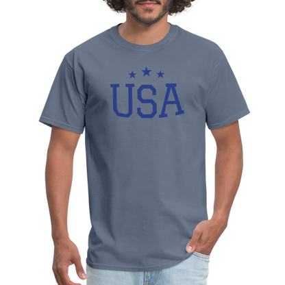 Unisex Classic T-Shirt usa shirt - denim