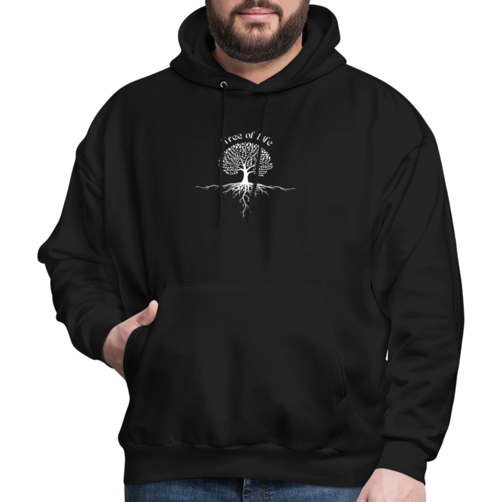 Men's Hoodie tree of life - black