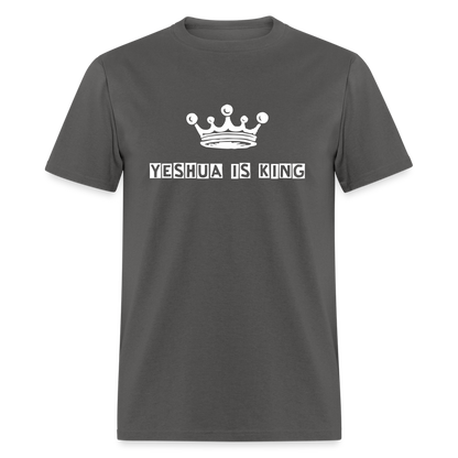 Unisex Classic T-Shirt Yeshua is King - charcoal