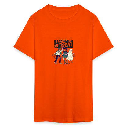 Unisex Classic T-Shirt trick or treat shirt - orange