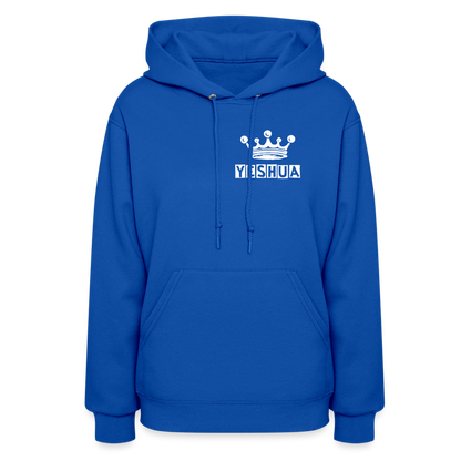 Women's Hoodie Yeshua is King - royal blue