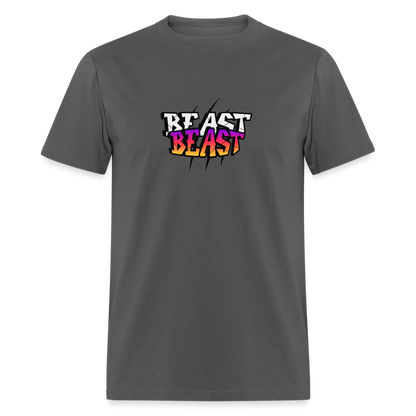 Unisex Classic T-Shirt beast workout shirt - charcoal