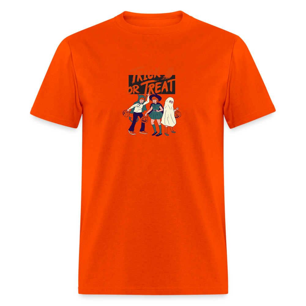 Unisex Classic T-Shirt trick or treat shirt - orange