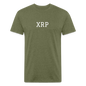 Fitted Cotton/Poly T-Shirt by Next Level XRP shirt - heather military green