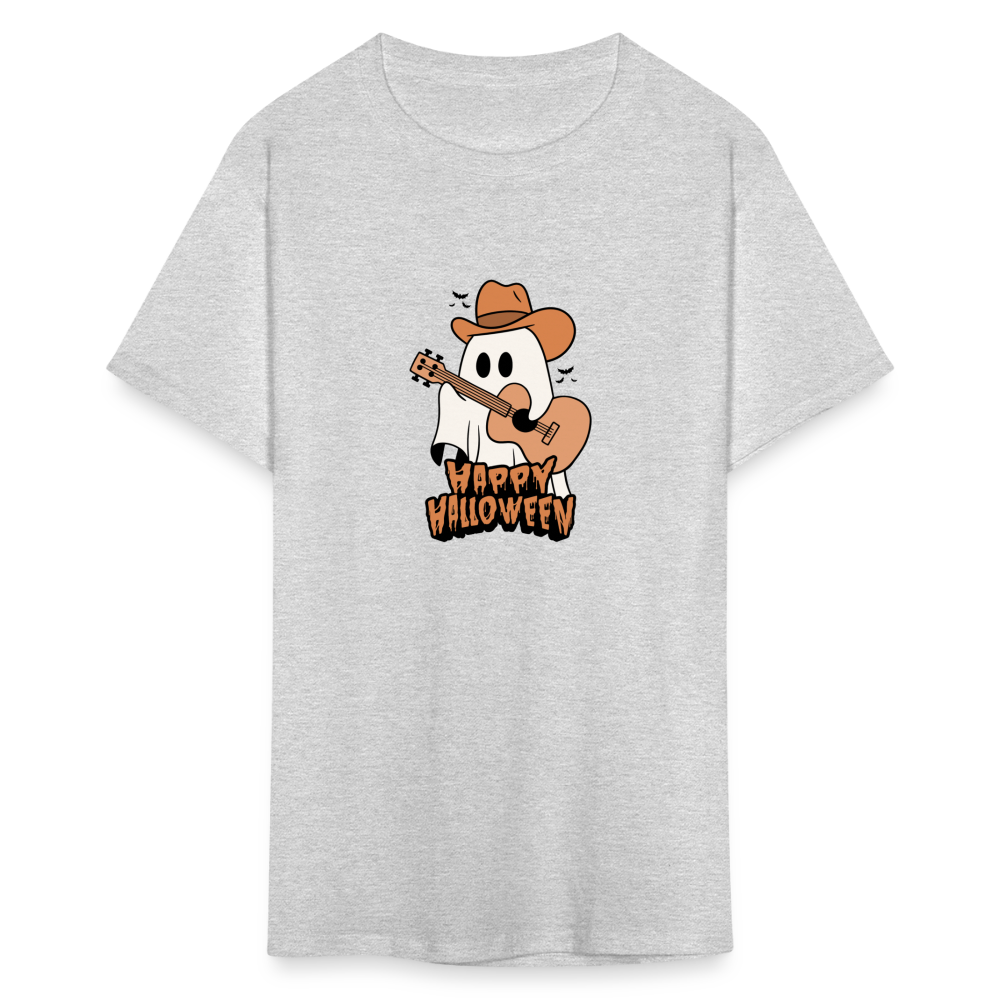 Unisex Classic T-Shirt happy halloween guitar shirt - heather gray